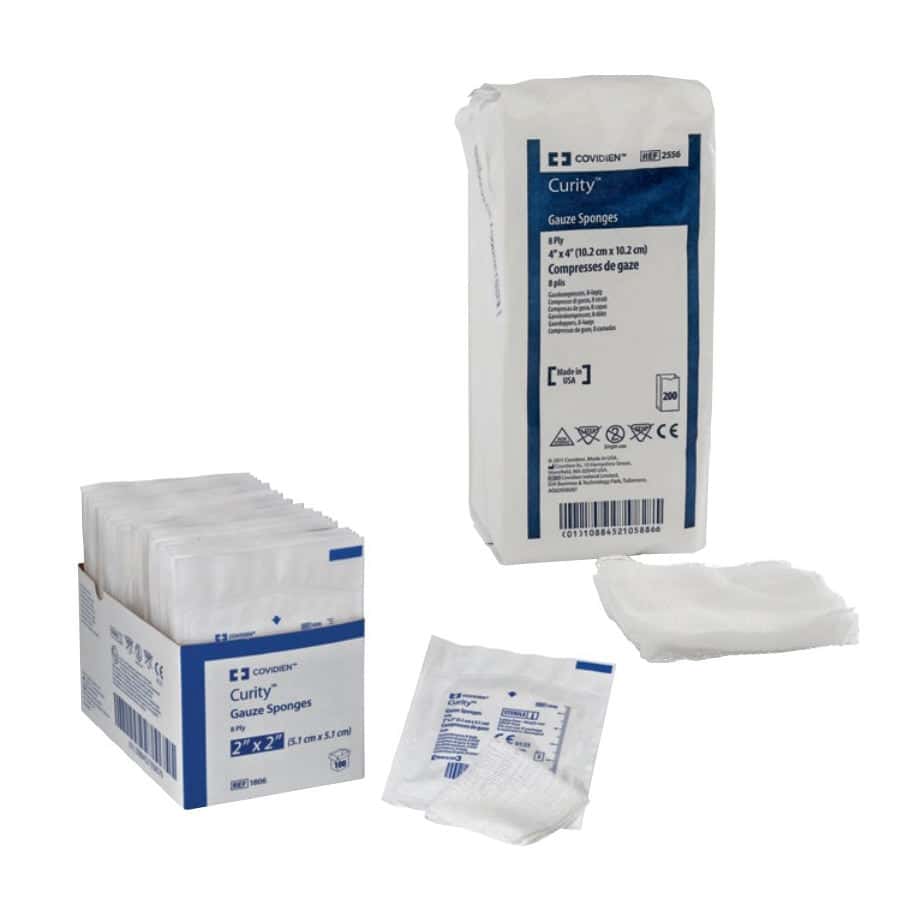 Curity Sterile Gauze Sponges with Peel Back Package - Image 1