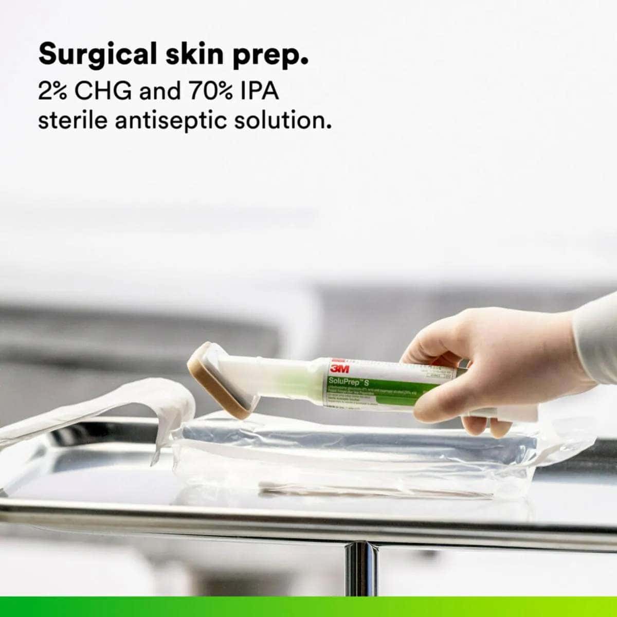 3M SoluPrep S Sterile Antiseptic Skin Cleanser Solution - Image 2