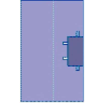 Medline OrthoMax Bar Surgical Drape - Image 2