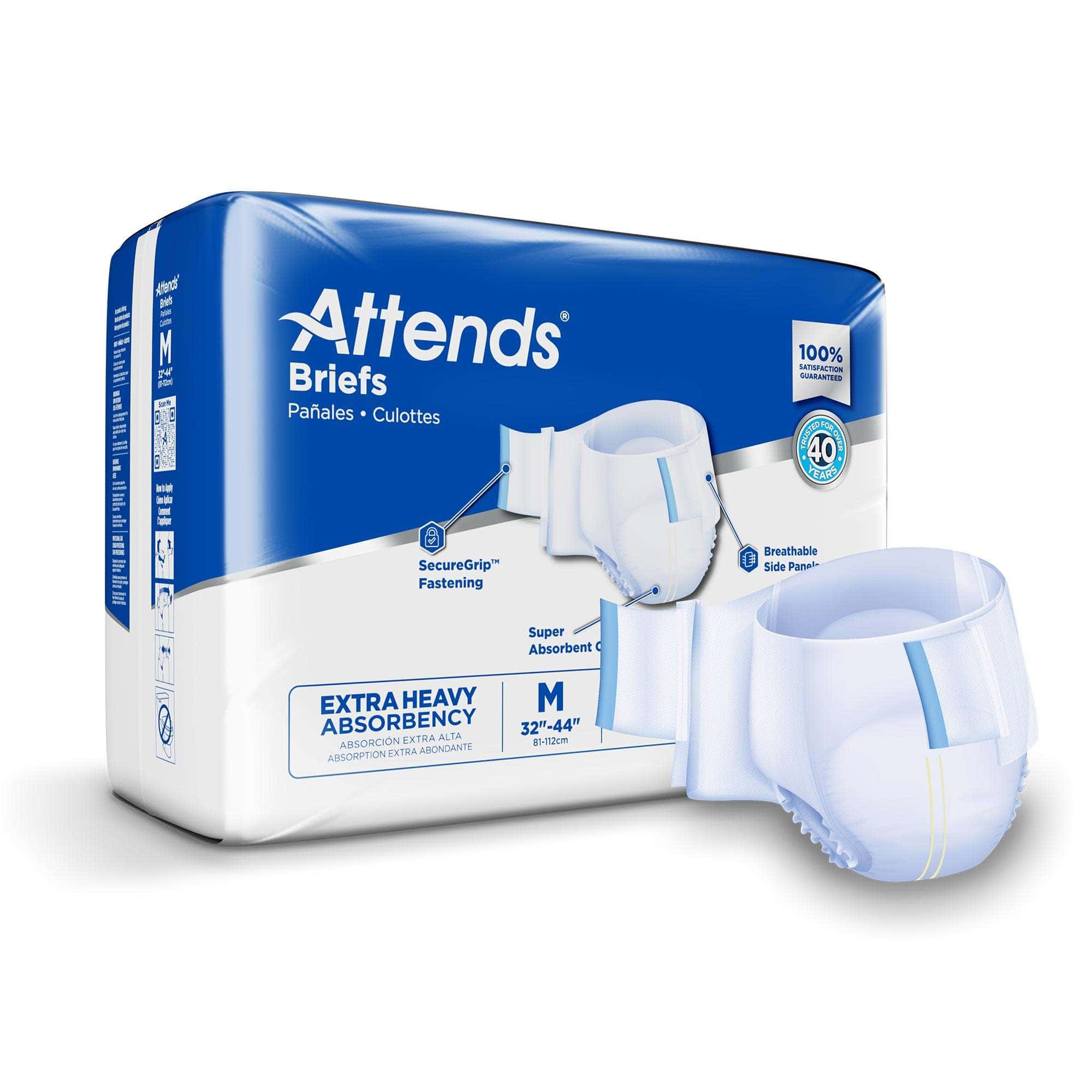 Attends Care Advanced Extra Heavy Absorbency Briefs - Image 1