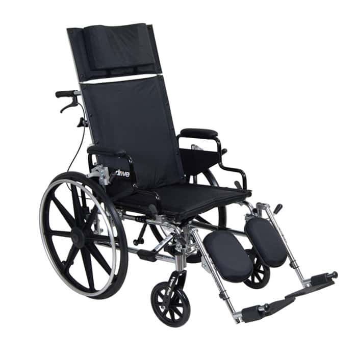 Drive Medical viper plus reclining wheelchair - Image 1