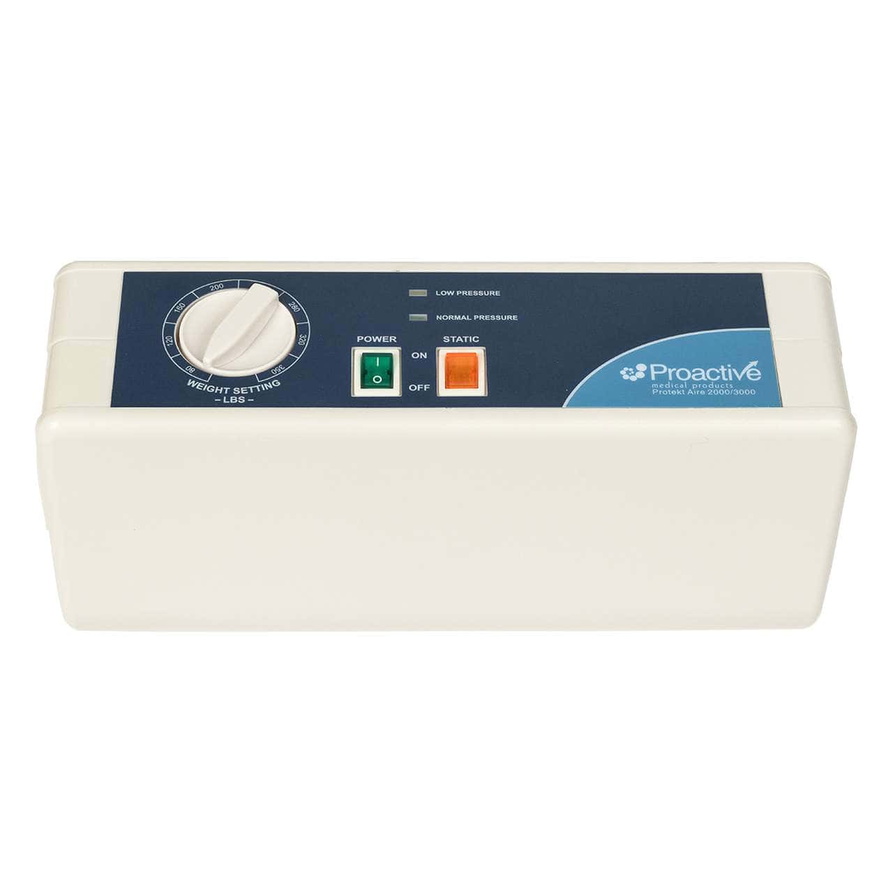Protekt Aire 3600AB Low Air Loss/Alternating Pressure Mattress System with Raised Side Air Bolsters - Image 4