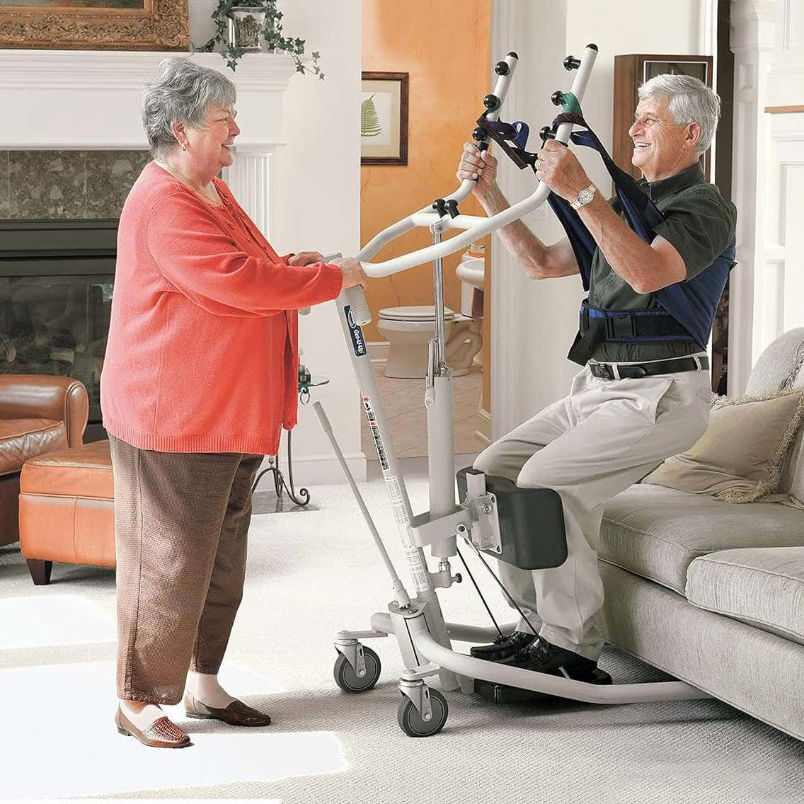 Invacare Get-U-Up hydraulic stand-up lift - Image 3