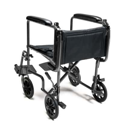 Everest & Jennings Steel Transport Chair - Image 3