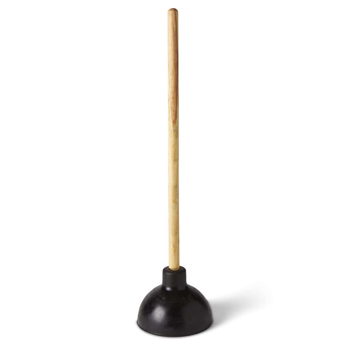 Medline Toilet Plungers with Wooden Handle, 21" - Image 1