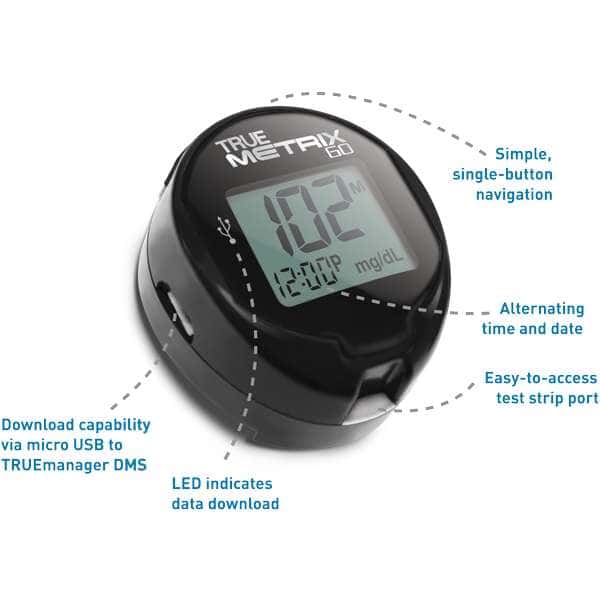 TRUE Metrix Go Self Monitoring Blood Glucose System - Image 2