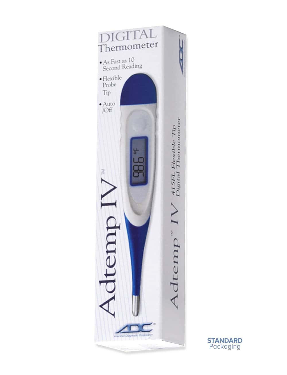 ADC 415 Adtemp Flex 10 Second Digital Thermometer - Package of 12 - Image 3