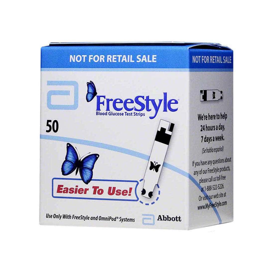 FreeStyle Blood Glucose Test Strip - Image 1