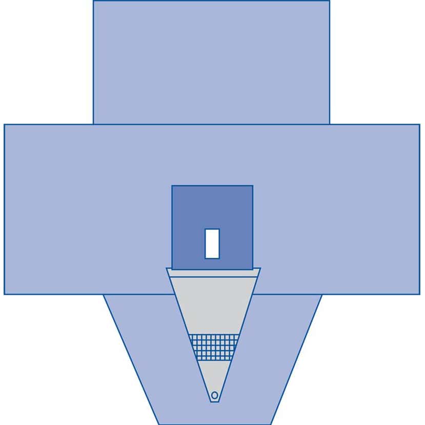 Medline Lithotomy Drape with Attached Leggings and Fluid Control Pouch - Image 1