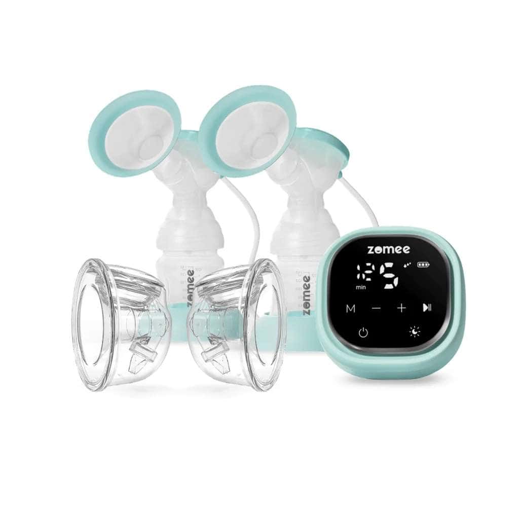 Zomee Z2 Double Electric Breast Pump With Hands Free Collection Cups - Image 1