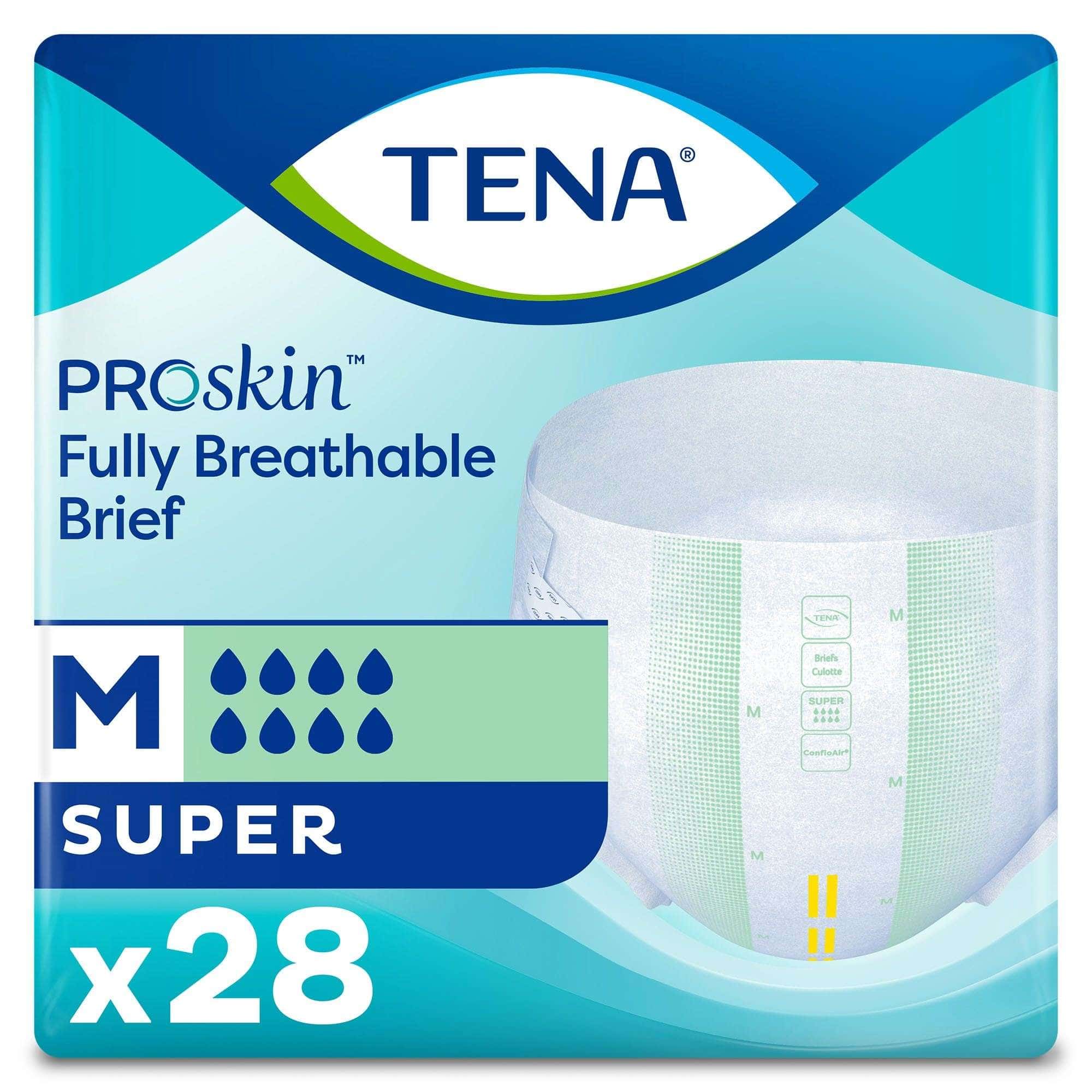 TENA ProSkin Super Incontinence Briefs - Image 1