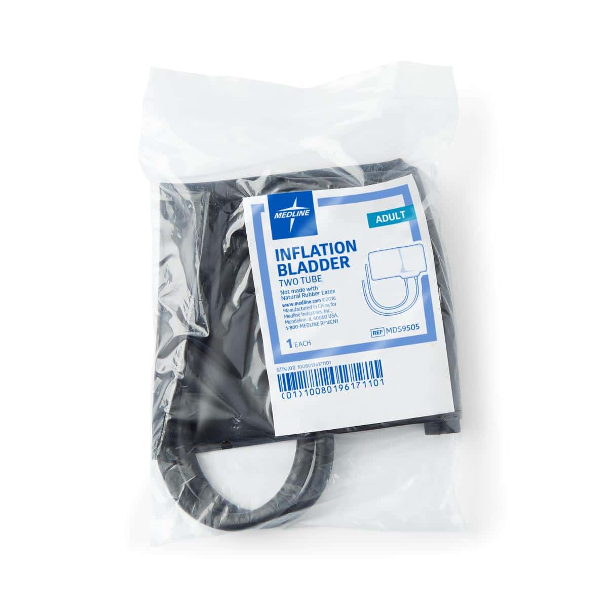 Medline Double-Tube PVC Blood Pressure Inflation Bladder - Image 1
