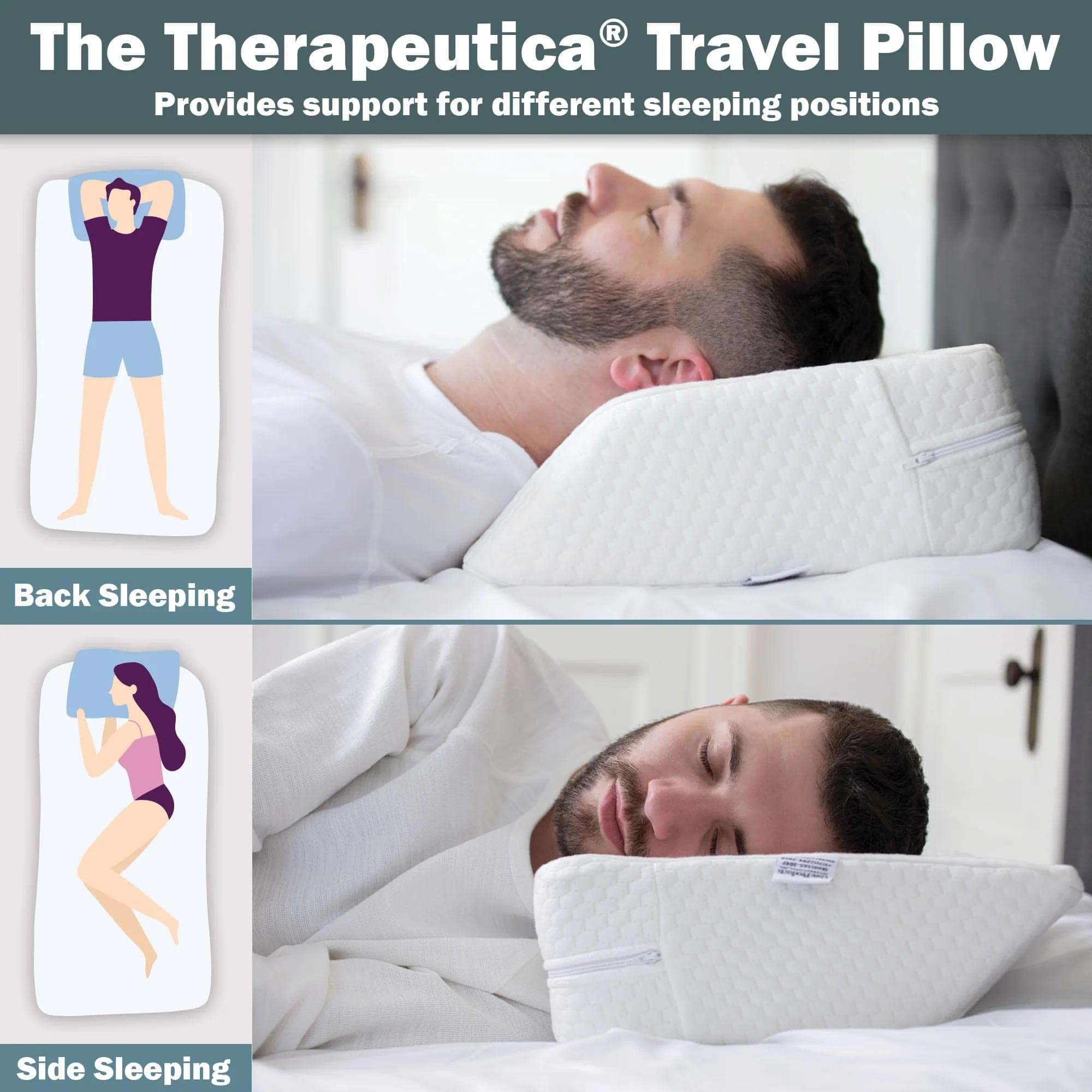 Therapeutica Travel Sleeping Pillow - Image 4