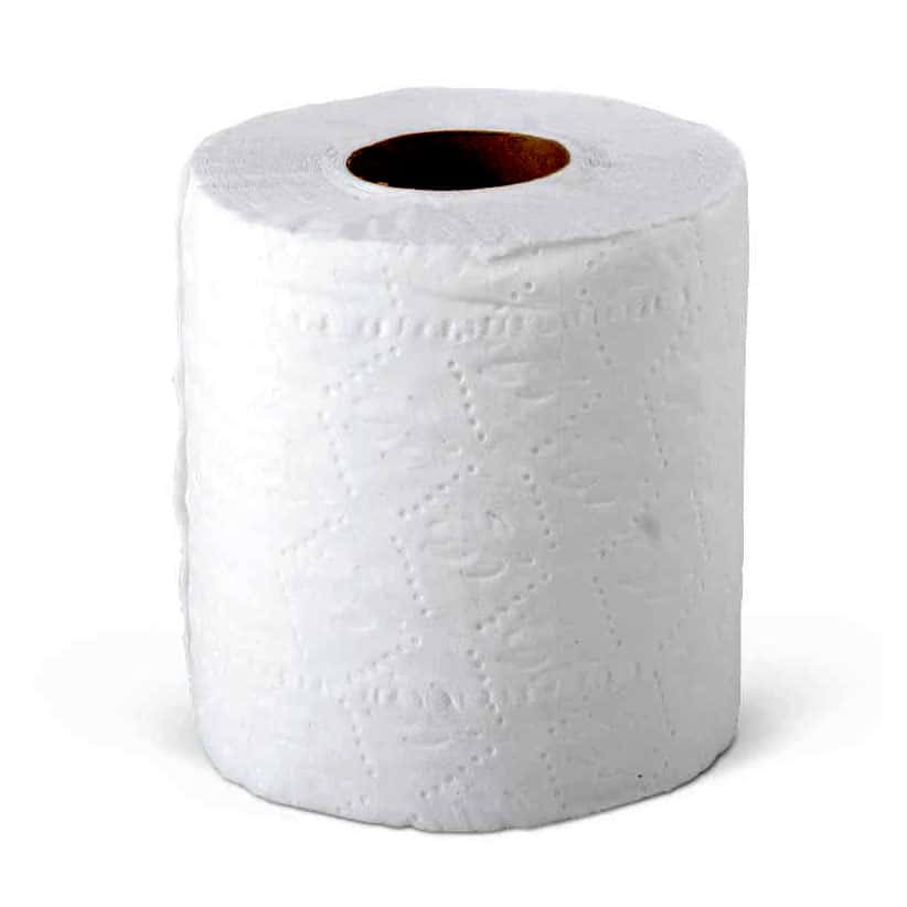 Medline Standard Small-Core 2-Ply Toilet Paper - Case of 36 - Image 2