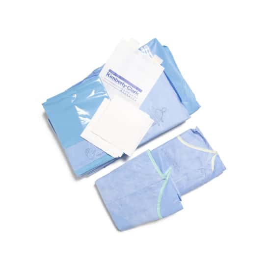 Halyard Abdominal Drape Pack, Laparotomy Pack IV, Sterile - Case of 6 - Image 1