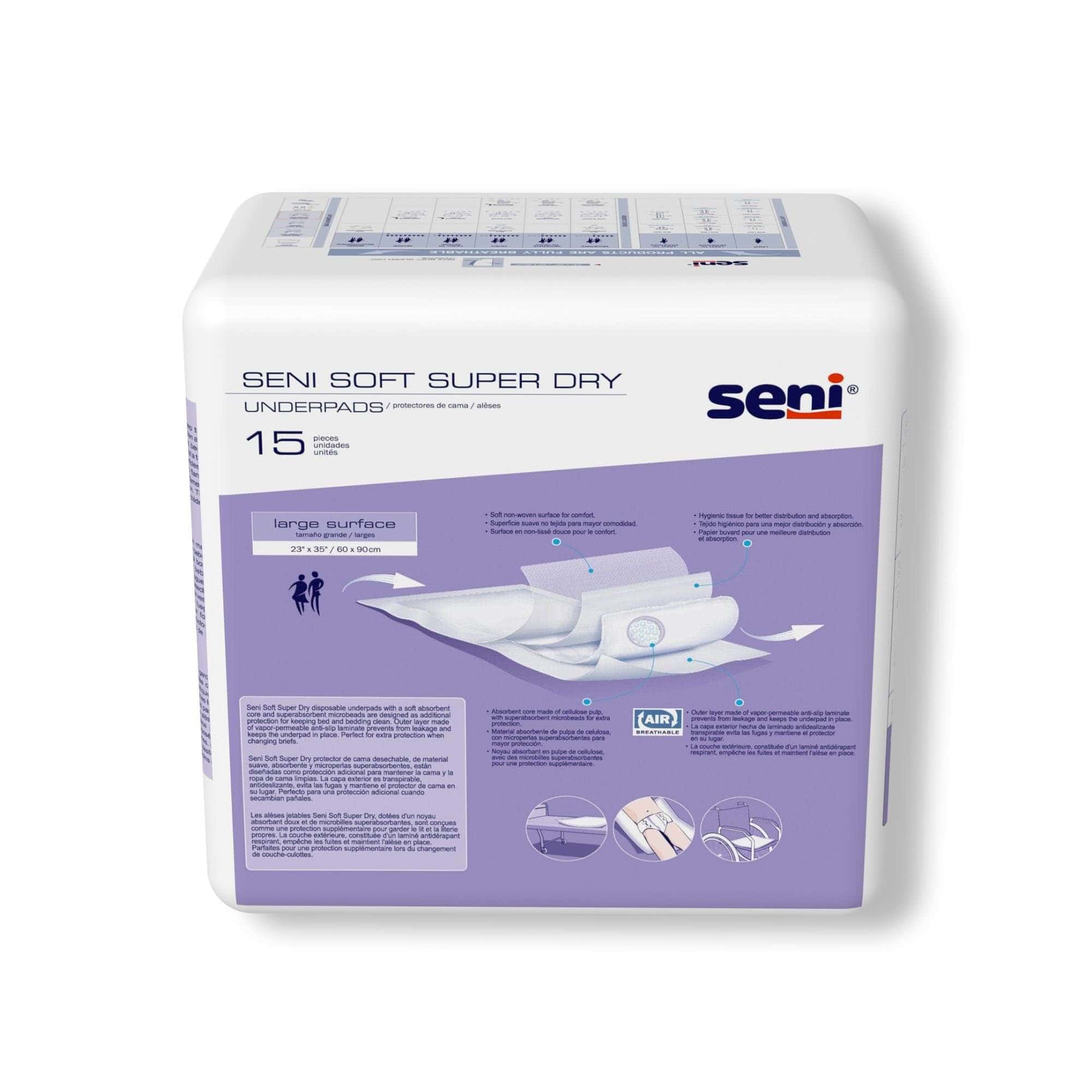 Seni Soft Super Dry Underpad - Image 4