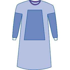 Medline Aurora Fabric-Reinforced Gown - Image 2