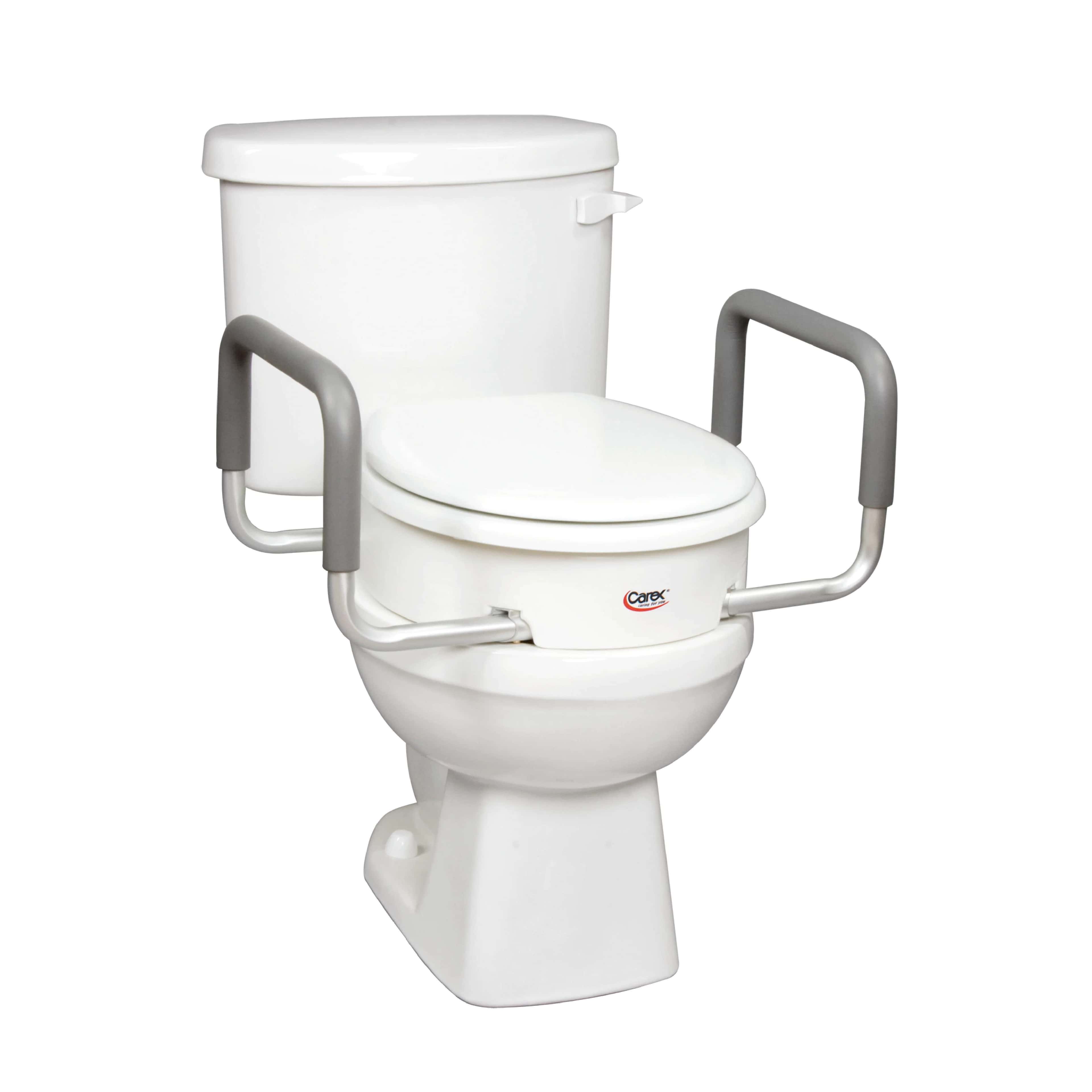 Carex Toilet Seat Elevator With Handles - Image 1