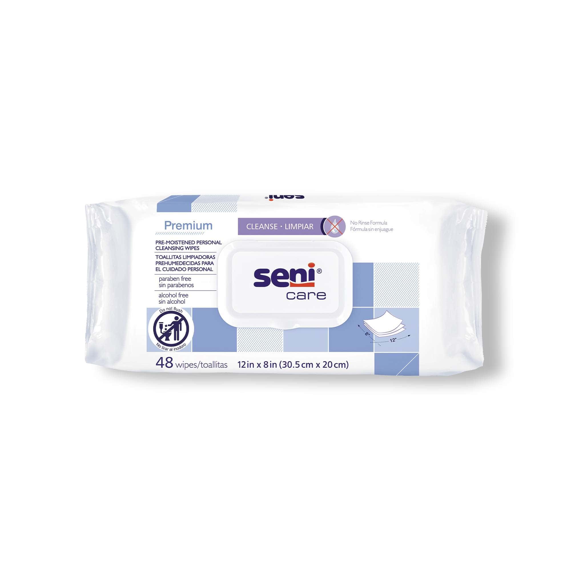 Seni Care Premium Personal Cleansing Wipes - Image 1