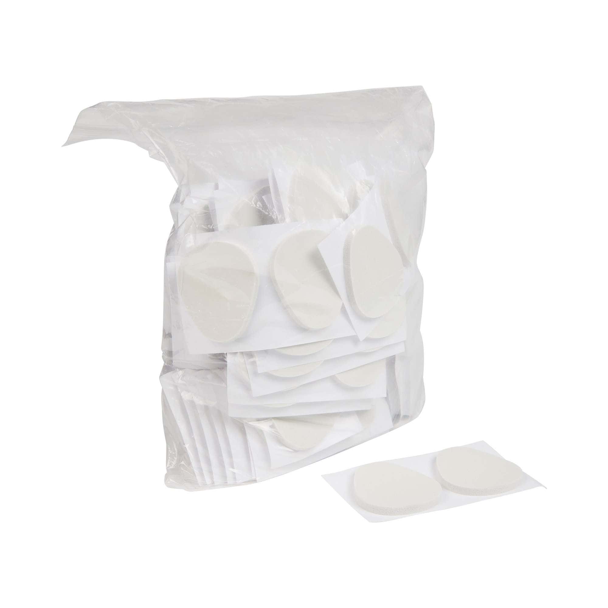 McKesson Adult Protective Pad Adhesive Foot White - Image 2
