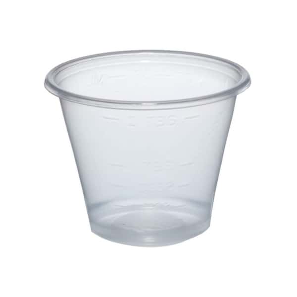 Medegen Cold Graduated Medicine Cup Without Handle, Clear - Image 1