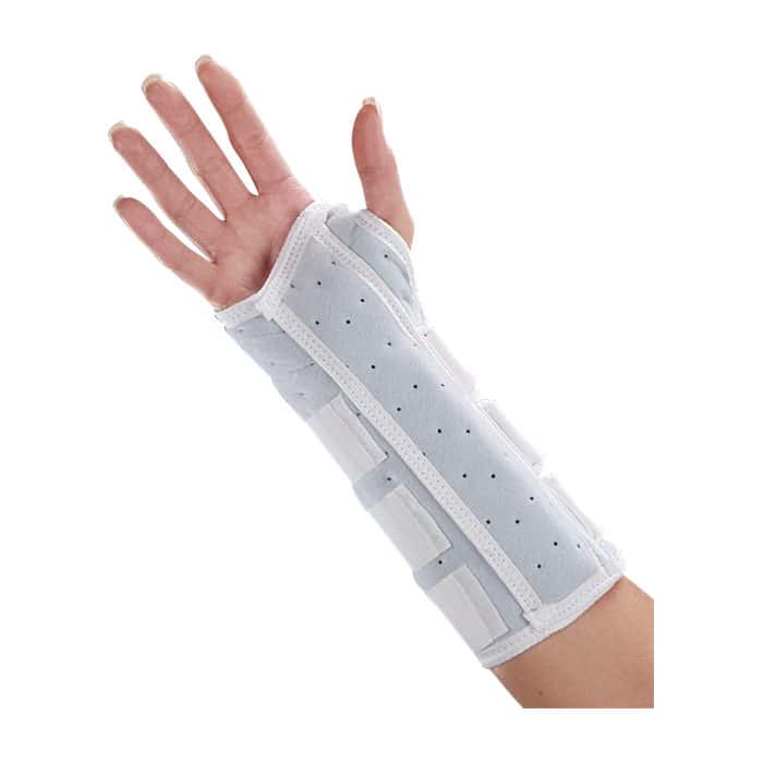 Deroyal Universal Foam Wrist Splint With Binding - Image 1