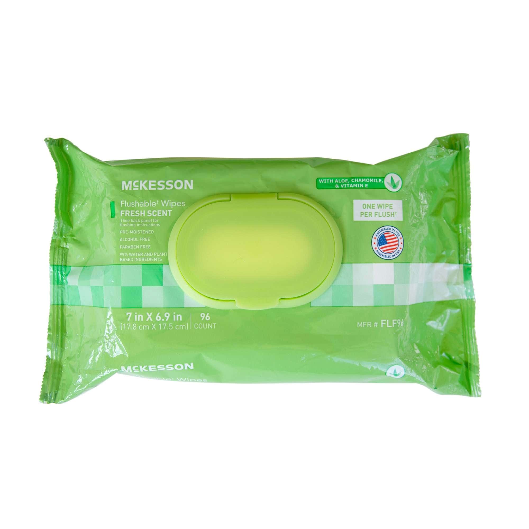 McKesson Soft Pack Flushable* Personal Wipe - Image 4