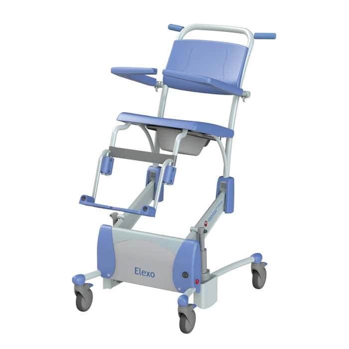 Lopital Elexo Shower-Toilet Chair with Tilt-in-Space - Image 2