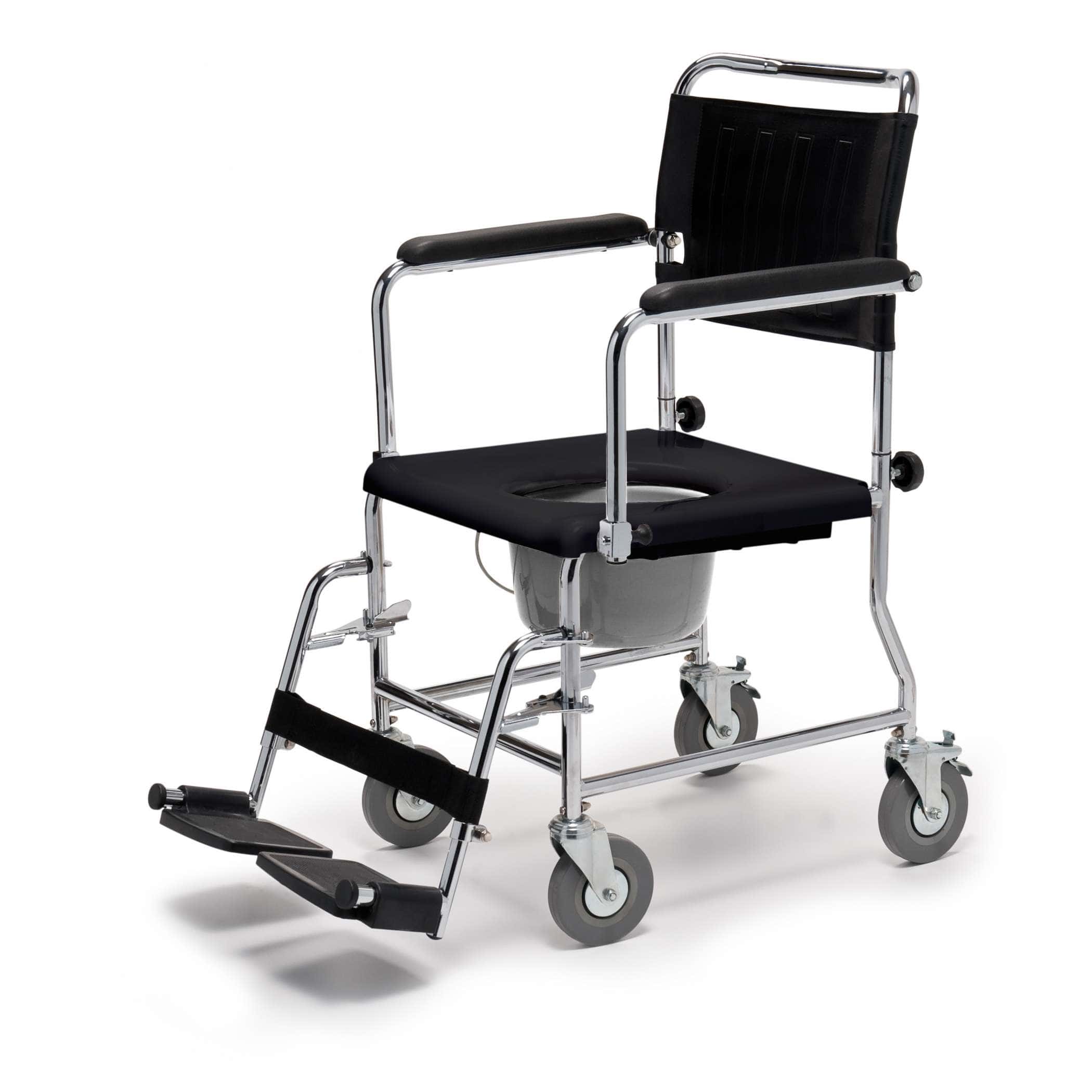 Lumex Drop Arm Versamode Commode Chair - Image 1