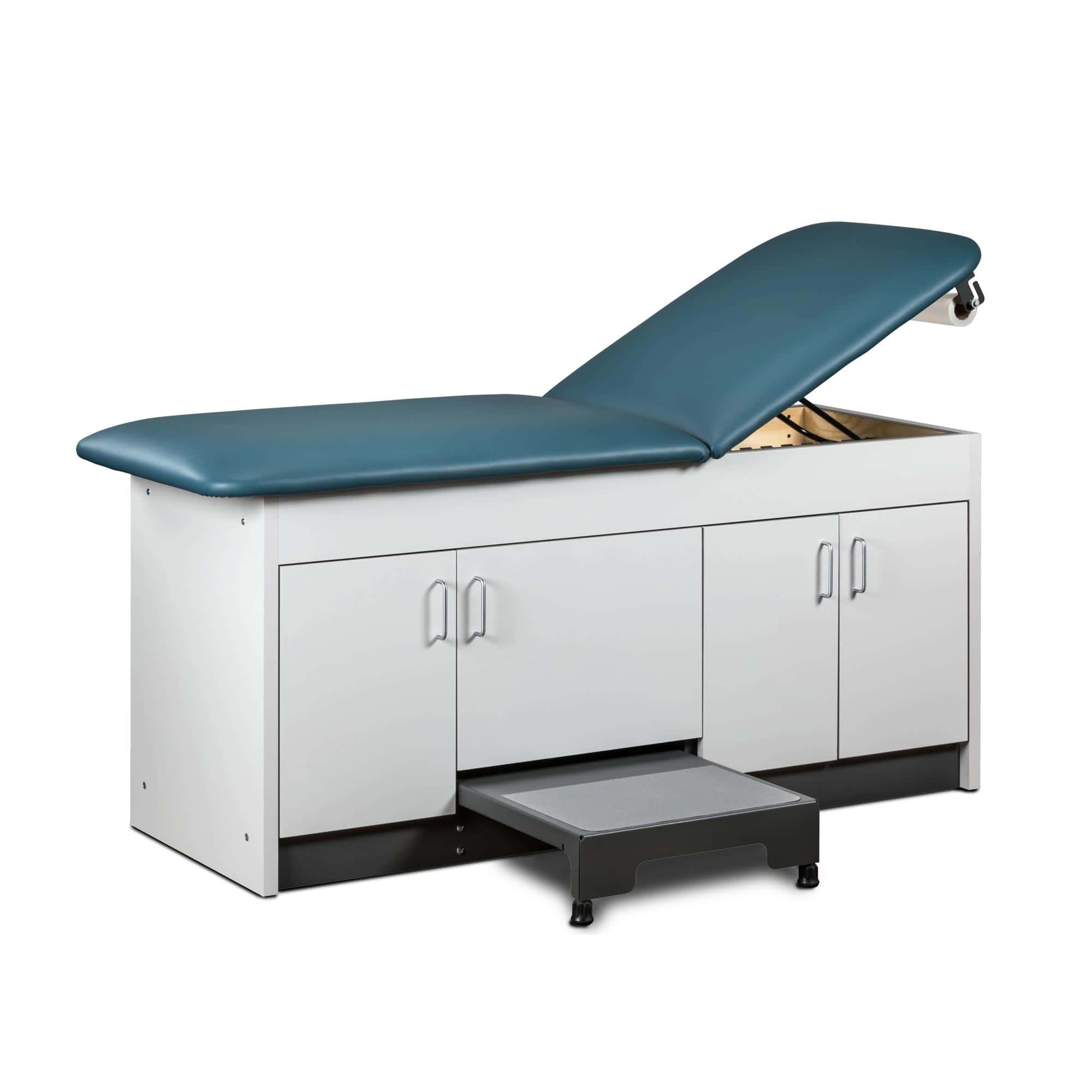 Clinton cabinet style step-up treatment table with 4-doors - Image 1