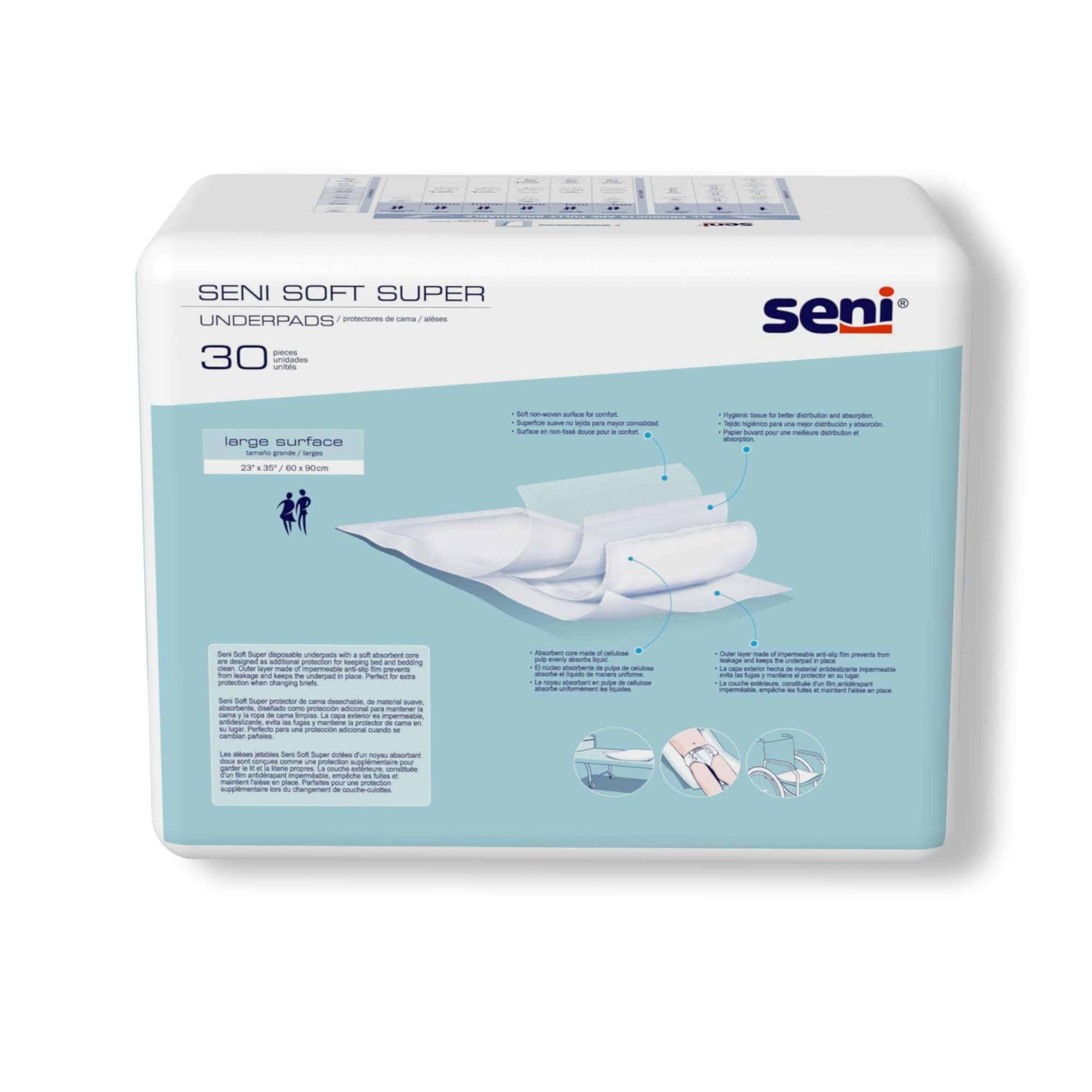 Seni Soft Super Underpads - Image 4