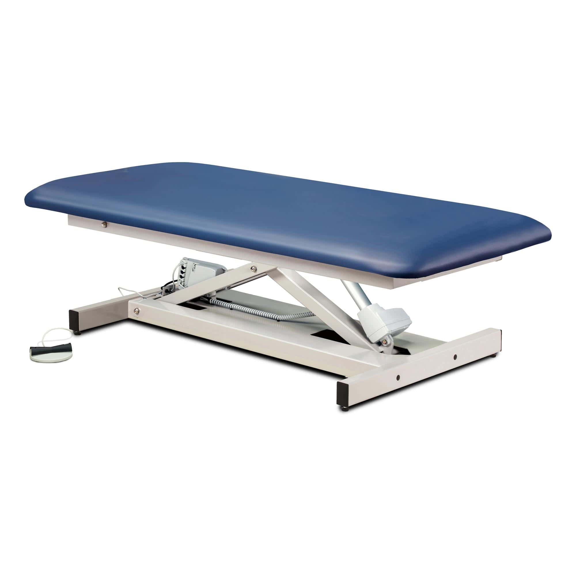 Clinton open base, extra wide, bariatric, straight top power table - Image 4