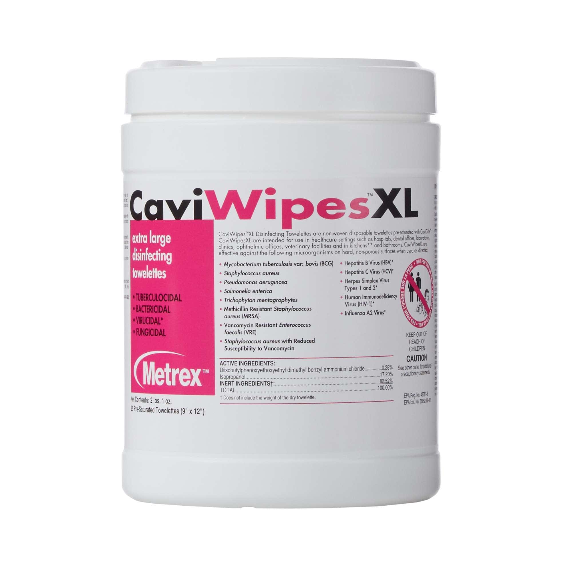 CaviWipes XL Surface Disinfectant Wipe - Image 1