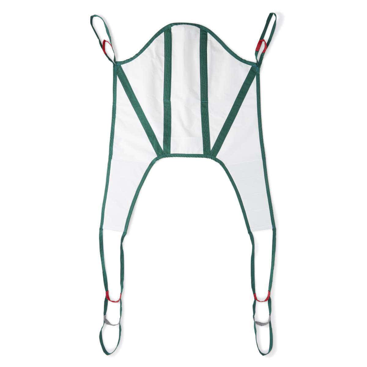 Medline Disposable 2-Point U-Shaped Patient Sling with Head Support - Image 1