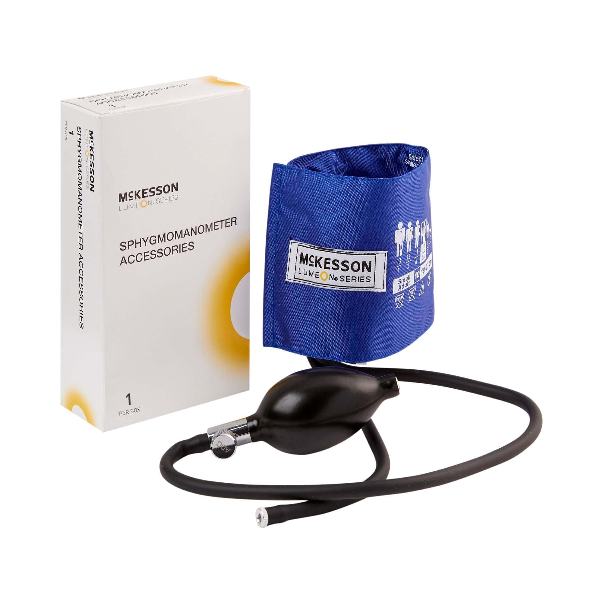 McKesson LUMEON Reusable Arm Blood Pressure Cuff and Bulb - Image 1