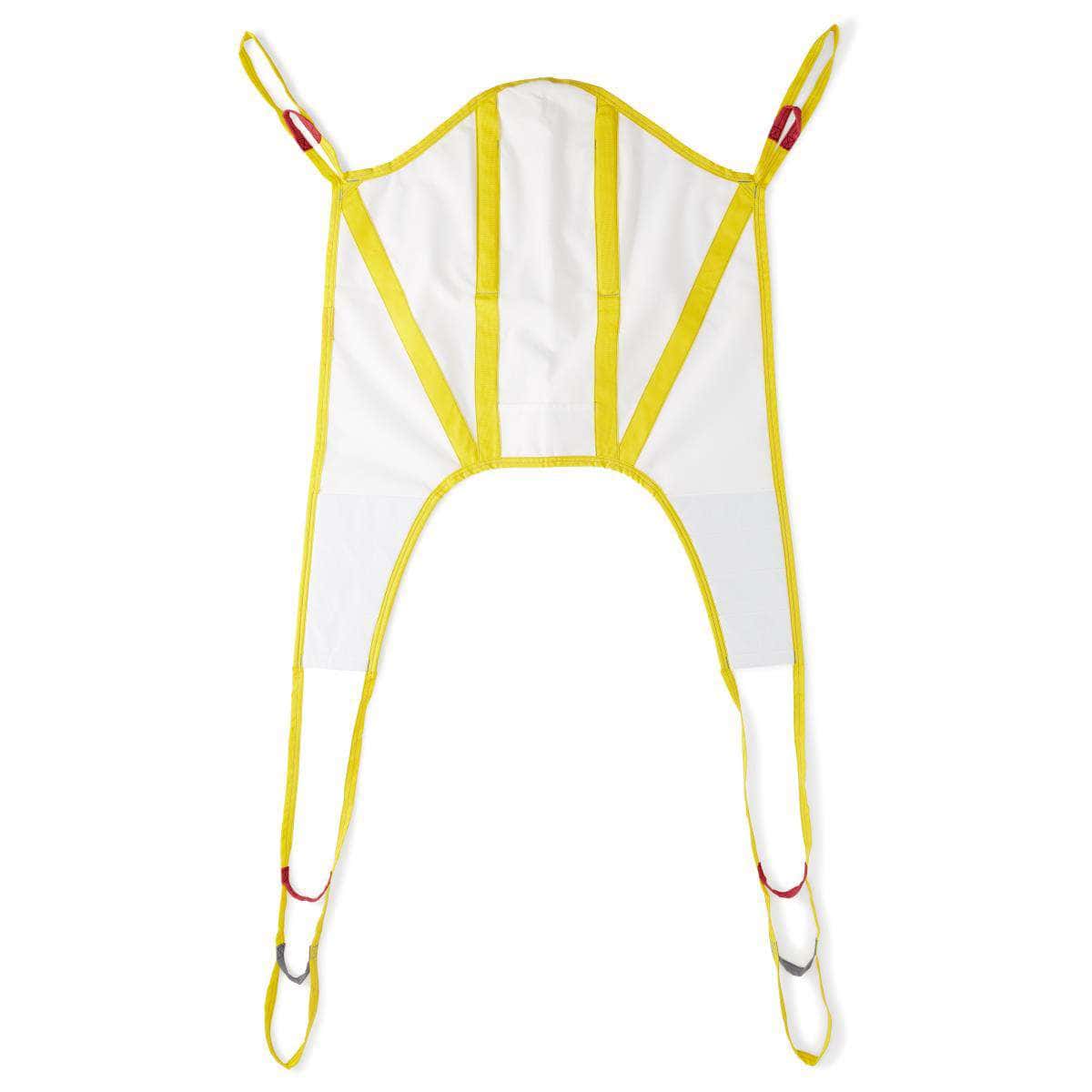 Medline Disposable 2-Point U-Shaped Patient Sling with Head Support - Image 2