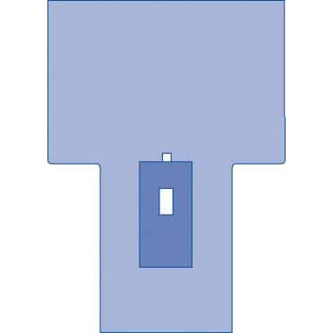 Medline Nonsterile Lithotomy Drapes - Case of 20 - Image 2