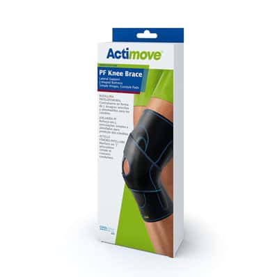 Actimove PF Knee Brace Lateral Support Simple Hinges, Black - Image 2