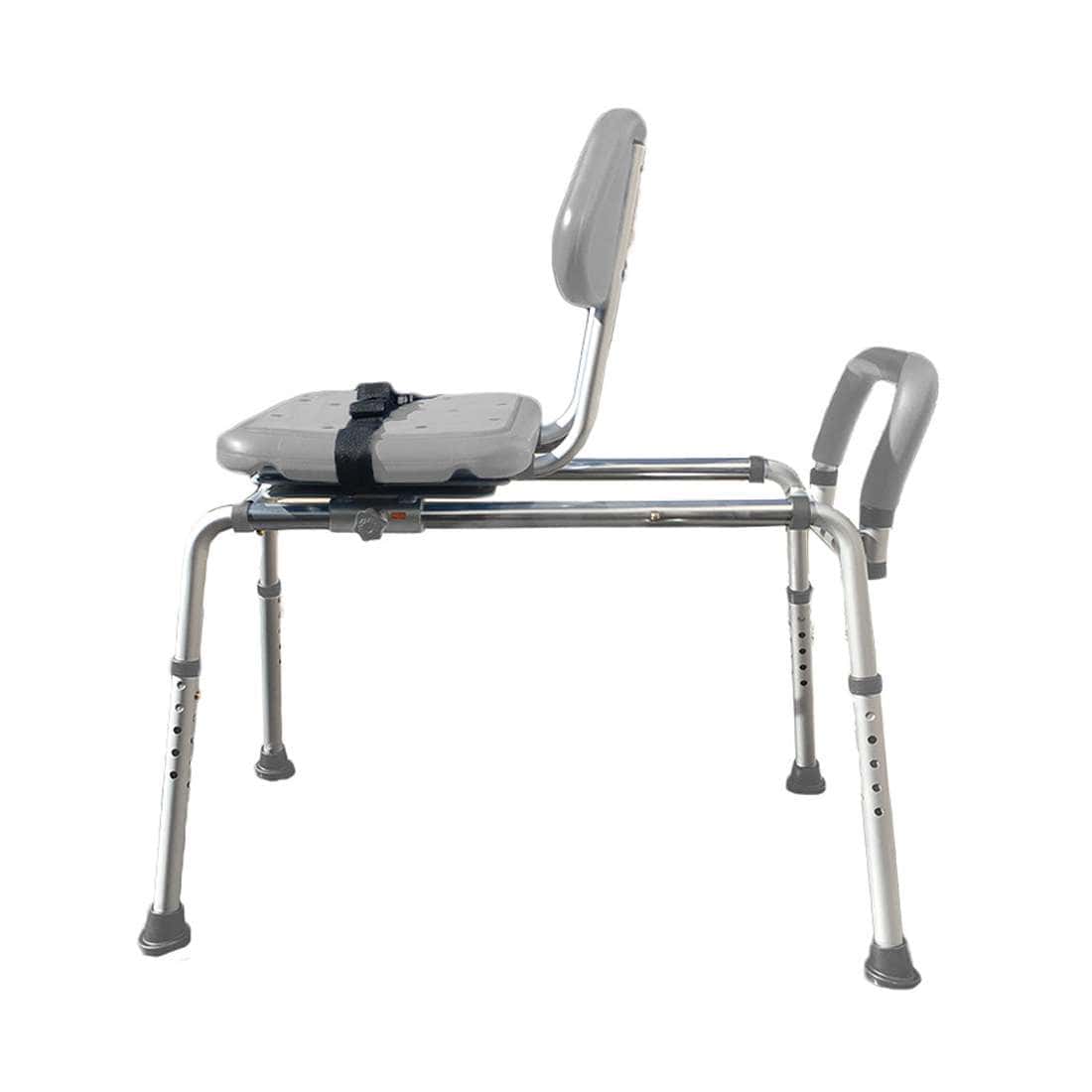 Platinum Health Gateway Premium Sliding Bath Transfer Bench with Swivel Seat Padded - Image 2