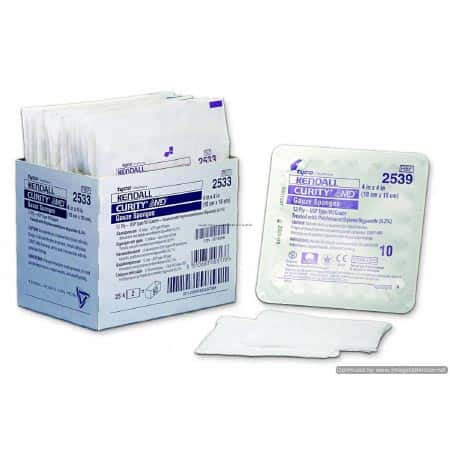 Curity AMD Antimicrobial Woven Sponges with Peel Back Package - Image 2