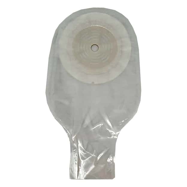 Safe N Simple Transparent One-Piece System Ostomy Pouch, Standard Wear - Image 2