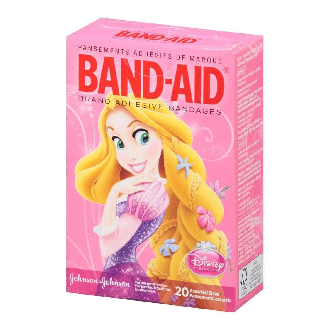 Band-Aid Disney Princesses Waterproof Adhesive Bandage - Box of 15 - Image 2