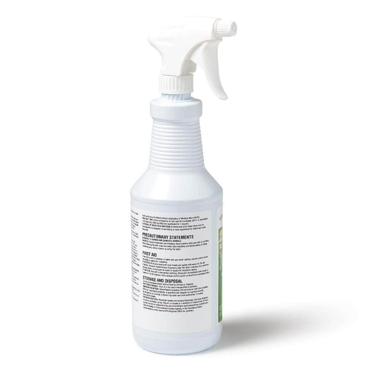 Medline Micro-Kill R2 Ready-to-Use Quat-Based Disinfectant, 32 oz - Case of 12 - Image 2