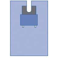 Medline OrthoMax Body Split Surgical Drape - Image 2