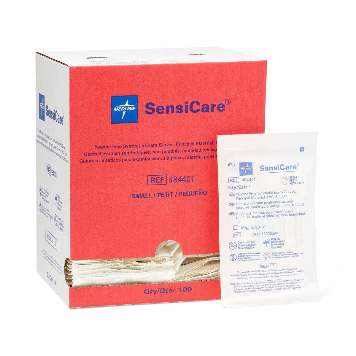 Sensicare Powder-free Stretch Vinyl Sterile Exam Gloves - Image 1