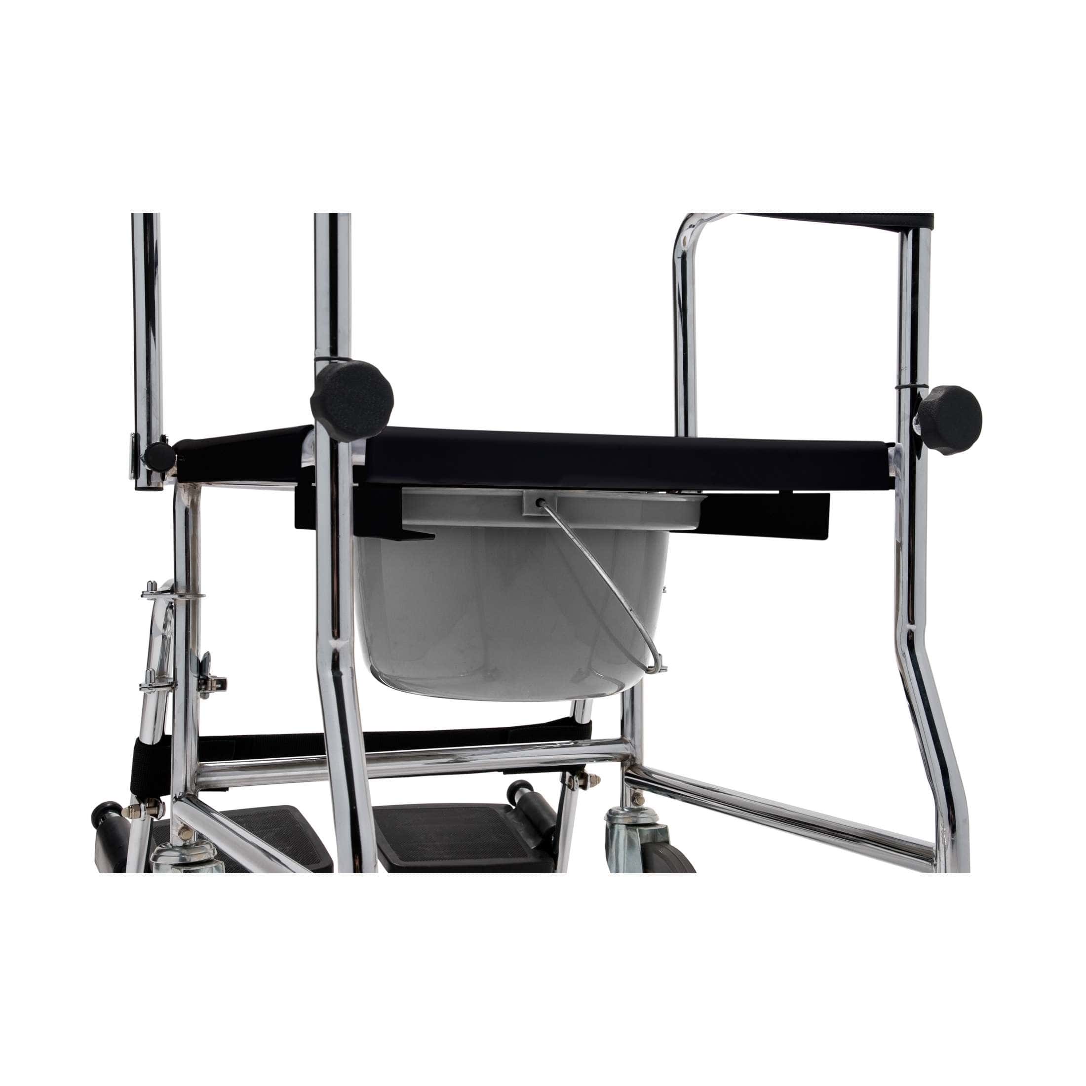 Lumex Drop Arm Versamode Commode Chair - Image 3