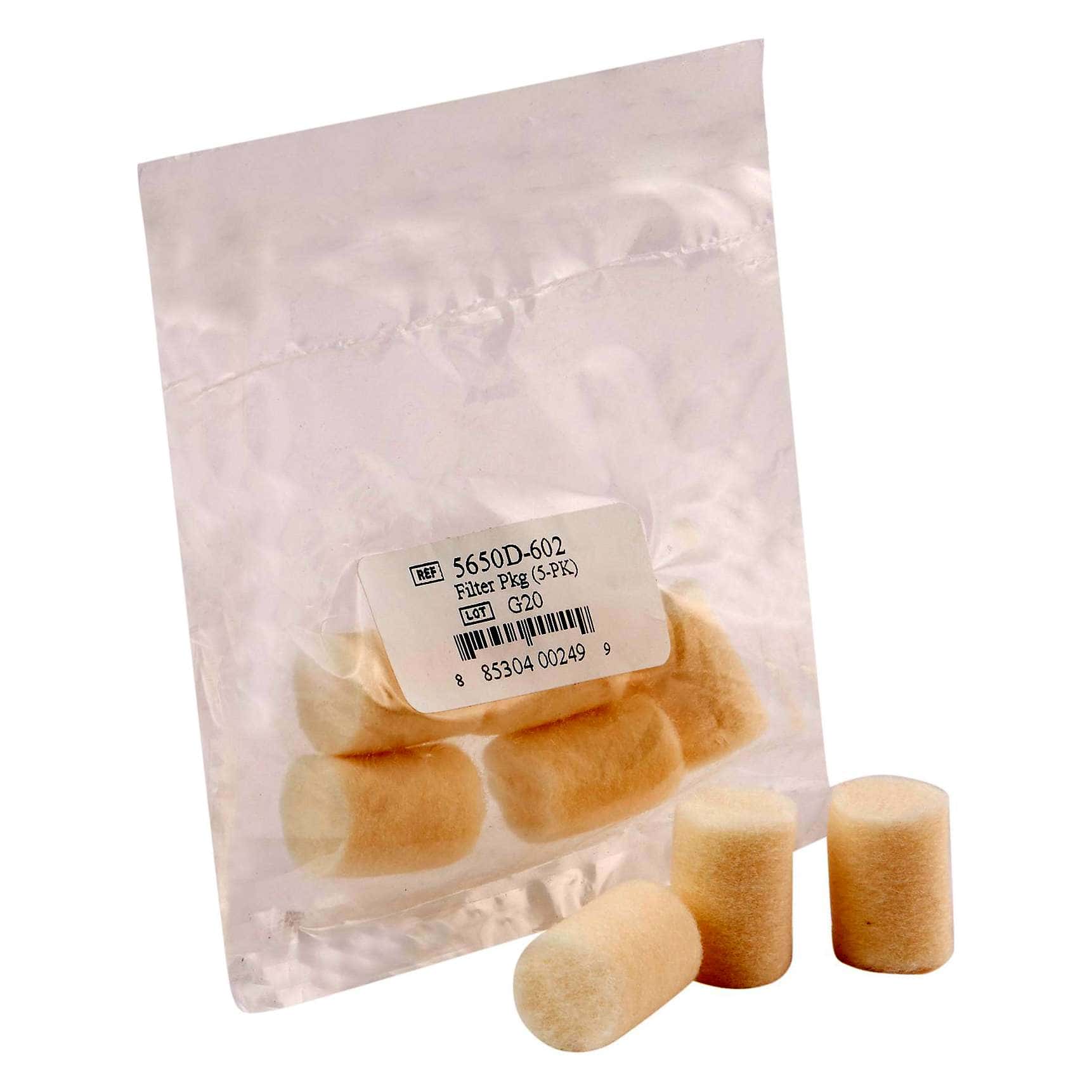 Devilbiss Pulmo-Aide Long-Life Air Inlet Filter - Package of 5 - Image 1