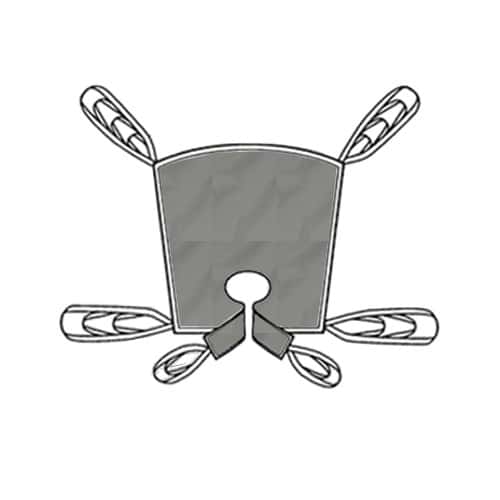 Hoyer professional 6-point quick fit deluxe mesh sling - Image 1