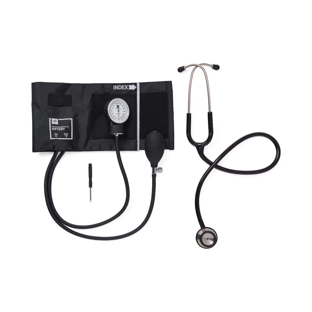 Medline Premium Compli-Mates Kit with Stainless Steel Stethoscope - Image 1