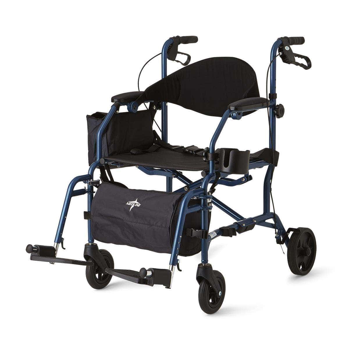 Medline Combination Rollator and Transport Chair - Image 1